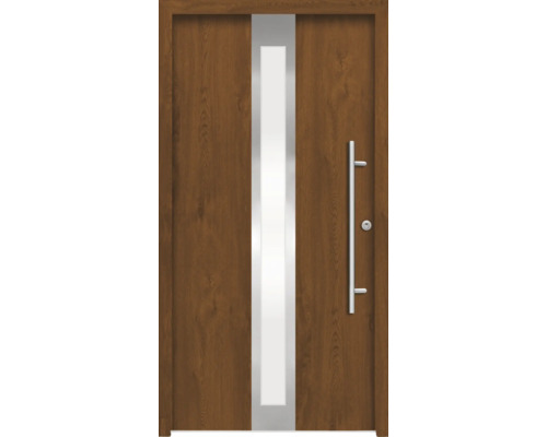 Splendoor Haustür ATHENE Aluminium 1100x2100 mm Golden Oak DIN Links (nach innen öffnend) RC 2 inkl. Beschlagset und Profilzylinder mit 3 Schlüssel Splendoor Haustür ATHENE Aluminium 1100x2100 mm Golden Oak DIN Links (nach innen öffnend) RC 2 inkl. Beschlagset und Profilzylinder mit 3 Schlüssel