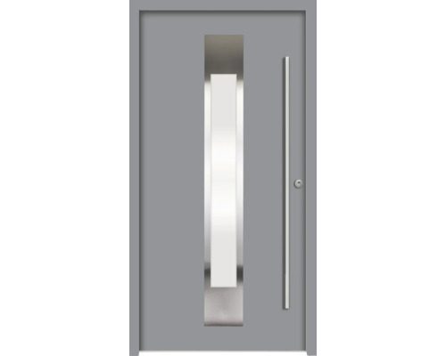 ARON Haustür B18 Aluminium 1100x2100 mm NCS S 6502-B (Grau) DIN Rechts (nach innen öffnend) RC 2 inkl. Beschlagset und Profilzylinder mit 3 Schlüssel ARON Haustür B18 Aluminium 1100x2100 mm NCS S 6502-B (Grau) DIN Rechts (nach innen öffnend) RC 2 inkl. Beschlagset und Profilzylinder mit 3 Schlüssel