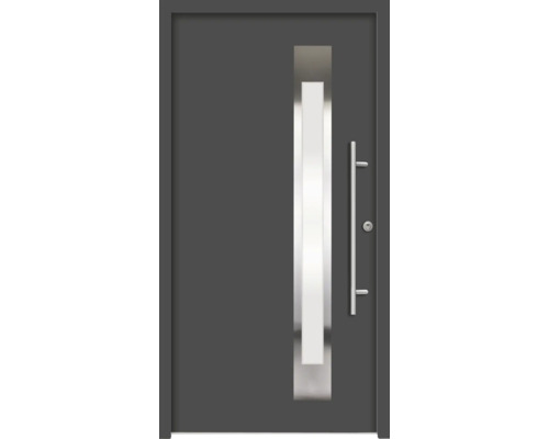 ARON Haustür B19 Aluminium 1100x2100 mm Anthrazitgrau DIN Rechts (nach innen öffnend) RC 2 inkl. Beschlagset und Profilzylinder mit 3 Schlüssel ARON Haustür B19 Aluminium 1100x2100 mm Anthrazitgrau DIN Rechts (nach innen öffnend) RC 2 inkl. Beschlagset und Profilzylinder mit 3 Schlüssel