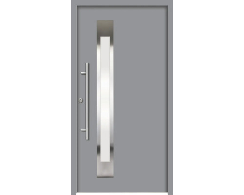 ARON Haustür B19 Aluminium 1100x2100 mm NCS S 6502-B (Grau) DIN Links (nach innen öffnend) RC 2 inkl. Beschlagset und Profilzylinder mit 3 Schlüssel ARON Haustür B19 Aluminium 1100x2100 mm NCS S 6502-B (Grau) DIN Links (nach innen öffnend) RC 2 inkl. Beschlagset und Profilzylinder mit 3 Schlüssel
