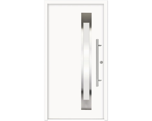 ARON Haustür B19 Aluminium 1000x2100 mm NCS S 0500-N Weiß DIN Rechts (nach innen öffnend) RC 2 inkl. Beschlagset und Profilzylinder mit 3 Schlüssel ARON Haustür B19 Aluminium 1000x2100 mm NCS S 0500-N Weiß DIN Rechts (nach innen öffnend) RC 2 inkl. Beschlagset und Profilzylinder mit 3 Schlüssel