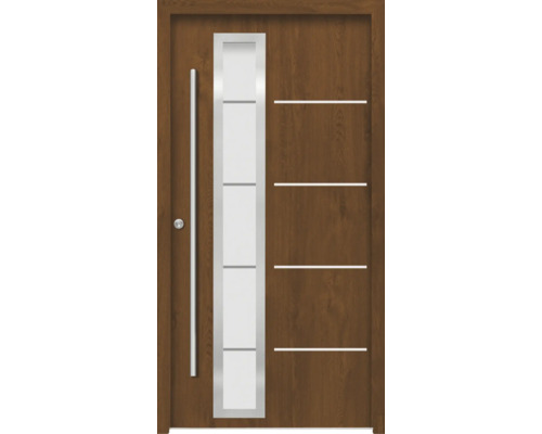 Splendoor Haustür DEMETER Aluminium 1100x2100 mm Golden Oak DIN Links (nach innen öffnend) inkl. Beschlagset und Profilzylinder mit 6 Schlüssel Splendoor Haustür DEMETER Aluminium 1100x2100 mm Golden Oak DIN Links (nach innen öffnend) inkl. Beschlagset und Profilzylinder mit 6 Schlüssel