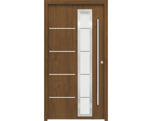 Splendoor Haustür DEMETER Aluminium 1000x2100 mm Golden Oak DIN Rechts (nach innen öffnend) inkl. Beschlagset und Profilzylinder mit 6 Schlüssel Splendoor Haustür DEMETER Aluminium 1000x2100 mm Golden Oak DIN Rechts (nach innen öffnend) inkl. Beschlagset und Profilzylinder mit 6 Schlüssel