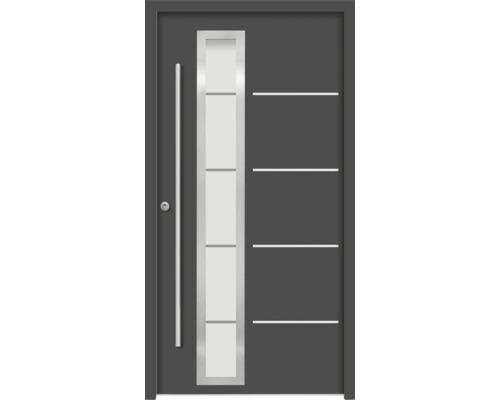 Splendoor Haustür DEMETER Aluminium 1000x2100 mm Anthrazitgrau DIN Links (nach innen öffnend) RC 2 inkl. Beschlagset und Profilzylinder mit 3 Schlüssel Splendoor Haustür DEMETER Aluminium 1000x2100 mm Anthrazitgrau DIN Links (nach innen öffnend) RC 2 inkl. Beschlagset und Profilzylinder mit 3 Schlüssel