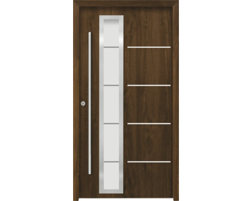 Splendoor Haustür DEMETER Aluminium 1100x2100 mm Nussbaum DIN Links (nach innen öffnend) RC 2 inkl. Beschlagset und Profilzylinder mit 3 Schlüssel Splendoor Haustür DEMETER Aluminium 1100x2100 mm Nussbaum DIN Links (nach innen öffnend) RC 2 inkl. Beschlagset und Profilzylinder mit 3 Schlüssel