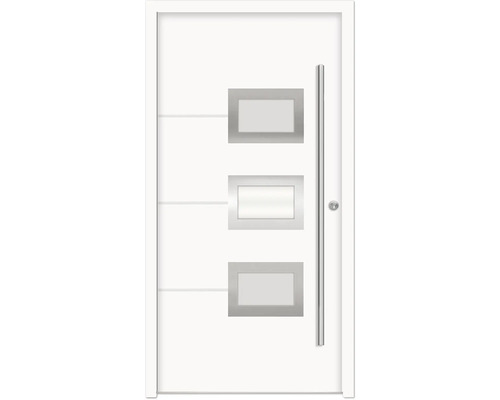 Splendoor Haustür HERA Aluminium 1100x2100 mm NCS S 0500-N Weiß DIN Links (nach innen öffnend) inkl. Beschlagset und Profilzylinder mit 6 Schlüssel Splendoor Haustür HERA Aluminium 1100x2100 mm NCS S 0500-N Weiß DIN Links (nach innen öffnend) inkl. Beschlagset und Profilzylinder mit 6 Schlüssel