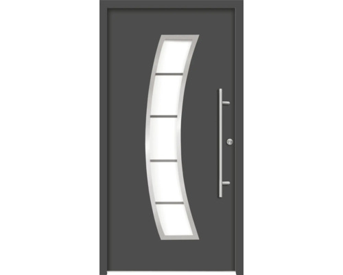 Splendoor Haustür HERMES Aluminium 1100x2100 mm Anthrazitgrau DIN Links (nach innen öffnend) inkl. Beschlagset und Profilzylinder mit 6 Schlüssel Splendoor Haustür HERMES Aluminium 1100x2100 mm Anthrazitgrau DIN Links (nach innen öffnend) inkl. Beschlagset und Profilzylinder mit 6 Schlüssel