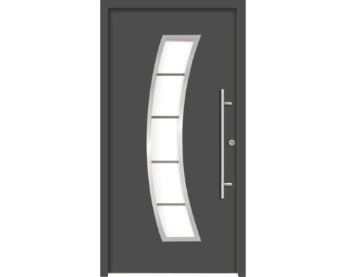 Splendoor Haustür HERMES Aluminium 1100x2100 mm Anthrazitgrau DIN Rechts (nach innen öffnend) RC 2 inkl. Beschlagset und Profilzylinder mit 3 Schlüssel Splendoor Haustür HERMES Aluminium 1100x2100 mm Anthrazitgrau DIN Rechts (nach innen öffnend) RC 2 inkl. Beschlagset und Profilzylinder mit 3 Schlüssel