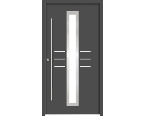 Splendoor Haustür HESTIA Aluminium 1100x2100 mm Anthrazitgrau DIN Links (nach innen öffnend) inkl. Beschlagset und Profilzylinder mit 6 Schlüssel Splendoor Haustür HESTIA Aluminium 1100x2100 mm Anthrazitgrau DIN Links (nach innen öffnend) inkl. Beschlagset und Profilzylinder mit 6 Schlüssel