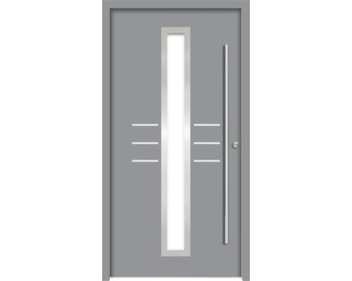 Splendoor Haustür HESTIA Aluminium 1100x2100 mm NCS S 6502-B (Grau) DIN Rechts (nach innen öffnend) inkl. Beschlagset und Profilzylinder mit 6 Schlüssel Splendoor Haustür HESTIA Aluminium 1100x2100 mm NCS S 6502-B (Grau) DIN Rechts (nach innen öffnend) inkl. Beschlagset und Profilzylinder mit 6 Schlüssel