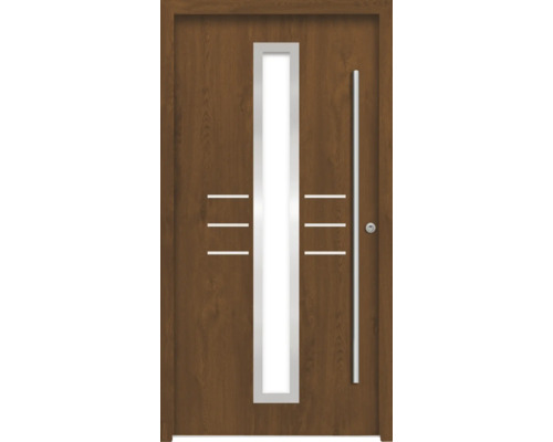 Splendoor Haustür HESTIA Aluminium 1000x2100 mm Golden Oak DIN Rechts (nach innen öffnend) RC 2 inkl. Beschlagset und Profilzylinder mit 3 Schlüssel Splendoor Haustür HESTIA Aluminium 1000x2100 mm Golden Oak DIN Rechts (nach innen öffnend) RC 2 inkl. Beschlagset und Profilzylinder mit 3 Schlüssel