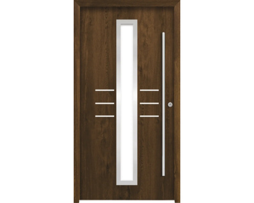 Splendoor Haustür HESTIA Aluminium 1100x2100 mm Nussbaum DIN Rechts (nach innen öffnend) RC 2 inkl. Beschlagset und Profilzylinder mit 3 Schlüssel Splendoor Haustür HESTIA Aluminium 1100x2100 mm Nussbaum DIN Rechts (nach innen öffnend) RC 2 inkl. Beschlagset und Profilzylinder mit 3 Schlüssel