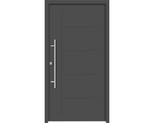Splendoor Haustür ZEUS Aluminium 1100x2100 mm Anthrazitgrau DIN Links (nach innen öffnend) inkl. Beschlagset und Profilzylinder mit 6 Schlüssel Splendoor Haustür ZEUS Aluminium 1100x2100 mm Anthrazitgrau DIN Links (nach innen öffnend) inkl. Beschlagset und Profilzylinder mit 6 Schlüssel