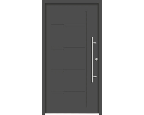 Splendoor Haustür ZEUS Aluminium 1100x2100 mm Anthrazitgrau DIN Rechts (nach innen öffnend) inkl. Beschlagset und Profilzylinder mit 6 Schlüssel Splendoor Haustür ZEUS Aluminium 1100x2100 mm Anthrazitgrau DIN Rechts (nach innen öffnend) inkl. Beschlagset und Profilzylinder mit 6 Schlüssel