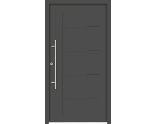 Splendoor Haustür ZEUS Aluminium 1000x2100 mm Anthrazitgrau DIN Rechts (nach innen öffnend) RC 2 inkl. Beschlagset und Profilzylinder mit 3 Schlüssel Splendoor Haustür ZEUS Aluminium 1000x2100 mm Anthrazitgrau DIN Rechts (nach innen öffnend) RC 2 inkl. Beschlagset und Profilzylinder mit 3 Schlüssel