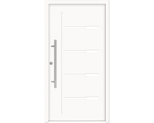 Splendoor Haustür ZEUS Aluminium 1100x2100 mm NCS S 0500-N Weiß DIN Rechts (nach innen öffnend) RC 2 inkl. Beschlagset und Profilzylinder mit 3 Schlüssel Splendoor Haustür ZEUS Aluminium 1100x2100 mm NCS S 0500-N Weiß DIN Rechts (nach innen öffnend) RC 2 inkl. Beschlagset und Profilzylinder mit 3 Schlüssel