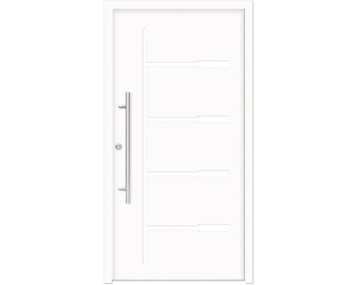 Splendoor Haustür ZEUS Aluminium 1100x2100 mm NCS S 0500-N Weiß DIN Links (nach innen öffnend) inkl. Beschlagset und Profilzylinder mit 6 Schlüssel Splendoor Haustür ZEUS Aluminium 1100x2100 mm NCS S 0500-N Weiß DIN Links (nach innen öffnend) inkl. Beschlagset und Profilzylinder mit 6 Schlüssel