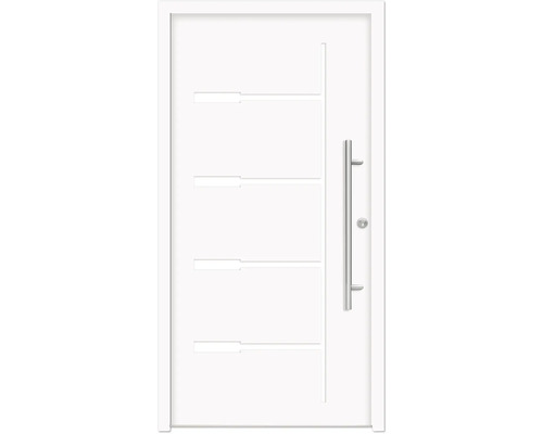 Splendoor Haustür ZEUS Aluminium 1100x2100 mm NCS S 0500-N Weiß DIN Rechts (nach innen öffnend) inkl. Beschlagset und Profilzylinder mit 6 Schlüssel Splendoor Haustür ZEUS Aluminium 1100x2100 mm NCS S 0500-N Weiß DIN Rechts (nach innen öffnend) inkl. Beschlagset und Profilzylinder mit 6 Schlüssel