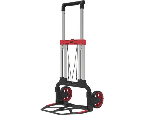 Transporthilfe mit Teleskopstiel und Rädern