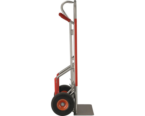 Sackkarre aus Metall mit Rädern und Griffen