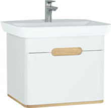 Waschtischunterschrank mit Waschbecken und Armatur