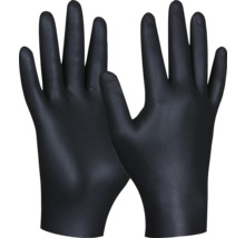 Paar schwarze Schutzhandschuhe