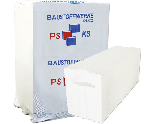 Porenbeton Planstein PP2-0,35 600 mm x 175 mm x 249 mm, Pal = 48 St