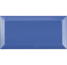 Blaue Keramikfliese