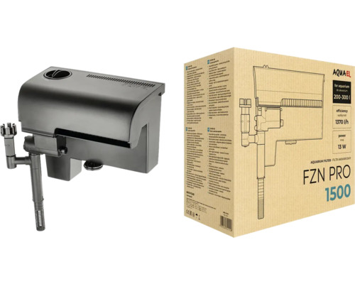 Außenfilter AQUAEL FZN PRO 1500, Rucksackfilter, 13 W, ca. 1370 l/h, schwarz Außenfilter AQUAEL FZN PRO 1500, Rucksackfilter, 13 W, ca. 1370 l/h, schwarz