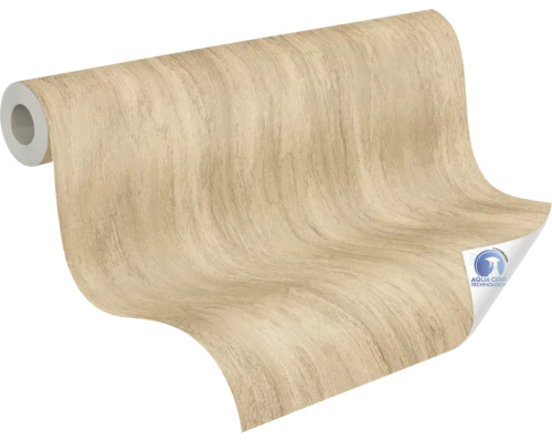 Tapetenrolle mit Holzoptik