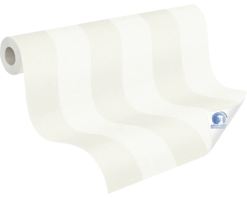 Tapetenrolle mit Streifenmuster