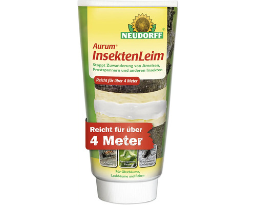 Insekten-Leim Aurum 125g mechanische Barriere gegen Insekten Neudorff Aurum Insektenleim zur Abwehr von Ameisen und Frostspannern