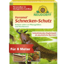 Ferramol Schnecken-Schutzpackung von Neudorff mit Kupferband zur Schneckenabwehr für Pflanzgefäße und Hochbeete