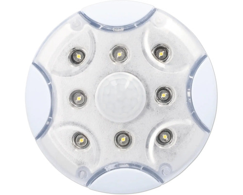 Runde LED-Leuchte mit Bewegungssensor