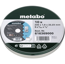 Metabo Trennscheibe im Aufbewahrungsbehälter, 10er-Pack, 230 x 1,9 x 22,23 Millimeter