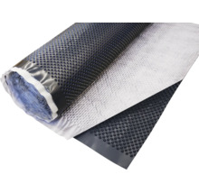Trittschalldämmung oder Noppenbahn mit Aluminiumkaschierung auf Rolle.