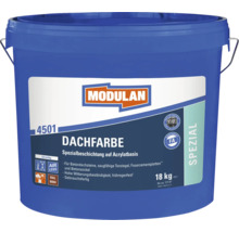 Dachfarbe im Eimer, geeignet für Betondachsteine, Tonziegel, Faserzementplatten und Betonsockel