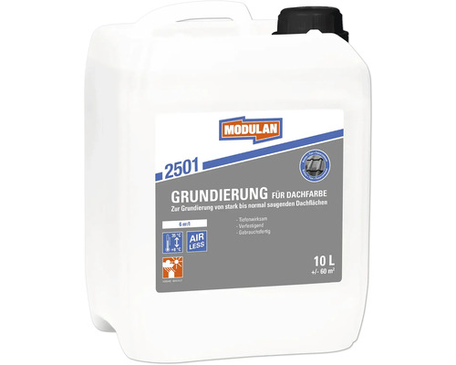 MODULAN 2501 Grundierung für Dachfarbe farblos 10 l Modulan Dachfarbe Grundierung 10 Liter