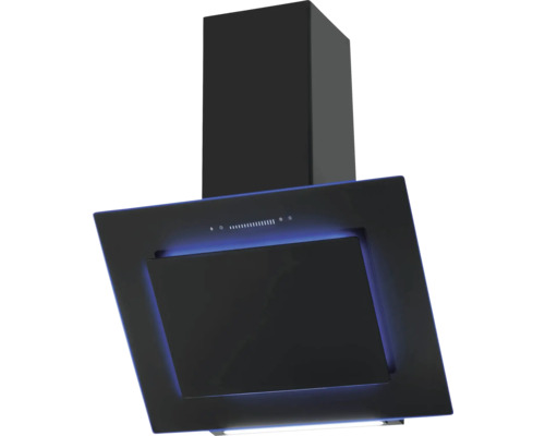 Kopffreihaube Amica KHF 665 651 S BxT 60 x 39,4 cm schwarz Schwarze Dunstabzugshaube für die Küche