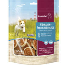 Hansepet Chicken Pollock Roulade Hundekekse in der Verpackung