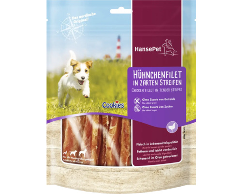 Hundesnack Cookies Hähnchenfiletstreifen 200 g