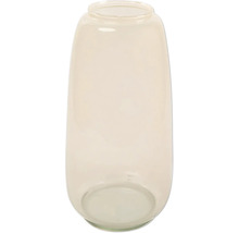 Blumenvase Glas Vitrum 20 x 20 x 38 cm beige