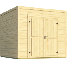 Holzgartenhaus mit Doppeltür