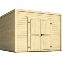 Holzgartenhaus mit Doppeltür