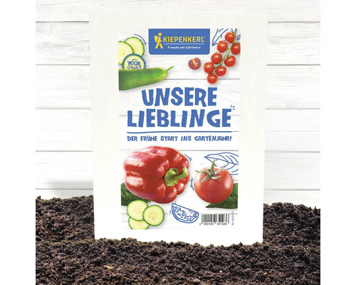Kiepenkerl Unsere Lieblinge Saatgutpackung für den frühen Start ins Gartenjahr