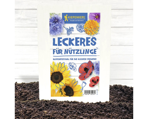 Kiepenkerl Blumensamen Leckeres für Nützlinge Packung