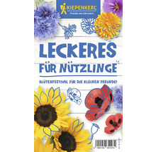 Kiepenkerl Delicious for Beneficial Insects seed mixture packaging with flower illustration