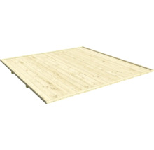 Holzbodenplatte für Gartenhaus
