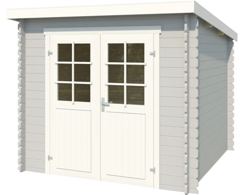 Gartenhaus mit Doppeltür und Fenstern