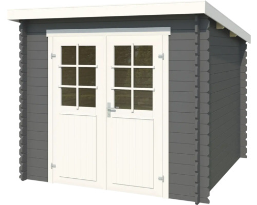 Gartenhaus mit Doppeltür und Fenstern